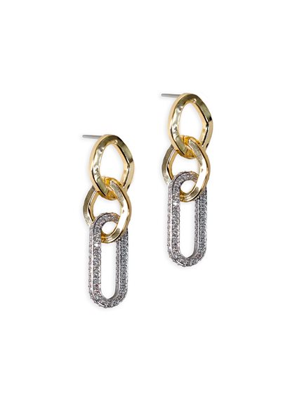 Orecchini Rebecca Donna Diva in Alluminio Cubic Zirconia BDAOOO06 - BDAOOO06
